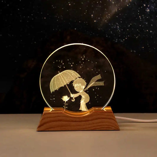 Astronaut Moon Decor Figurine