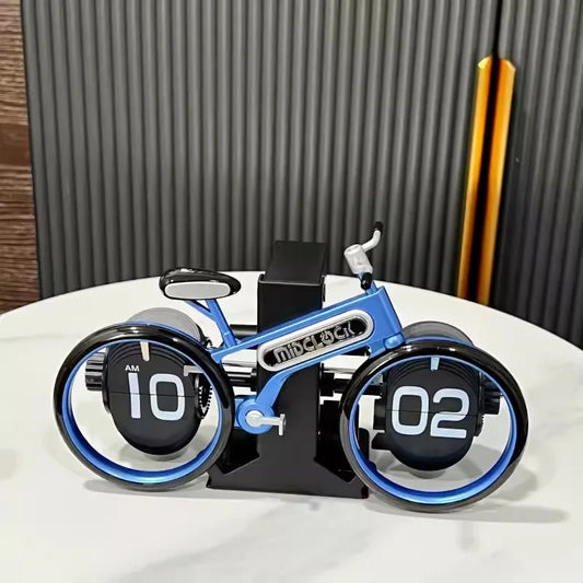 Bicycle Flip Page Clock